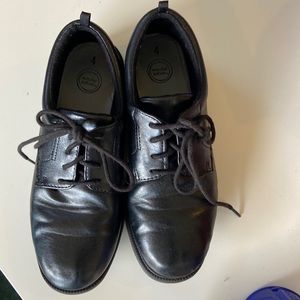 Boys Size 4 Wonder Nation Black Dress Shoes